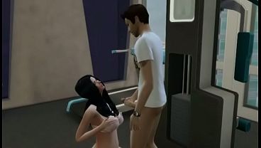 Nonton Sims 4 - Girl Begs For A Big Load thumbnail