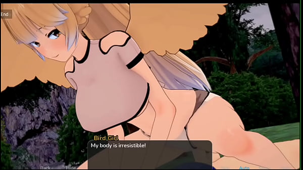 Having sex with anime girls and a milf 