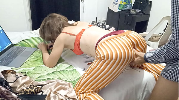 Play MP4 - RUSH One Shot - Clothed Rose Satin Panty White Slut&comma; Fuck Spandex Satin Pants&comma; Doggystyle&comma; POV&comma; Dirty French Talk&comma; Licking Ass Hole