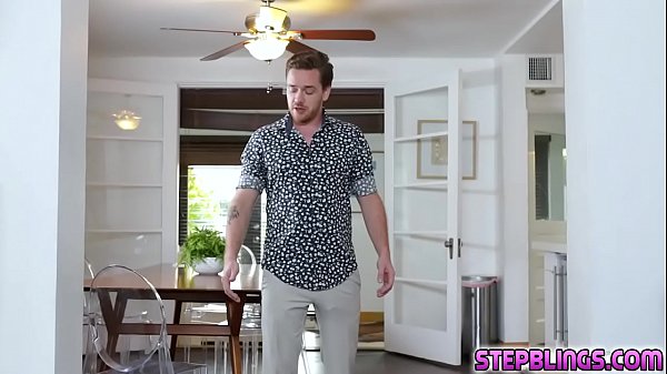 London and Liv order_their stepbro strip down and show_his dick!