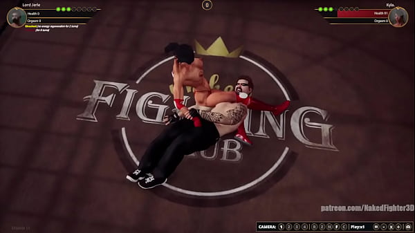 Lord Jerle VS_Kyla Naked Fighter 3D