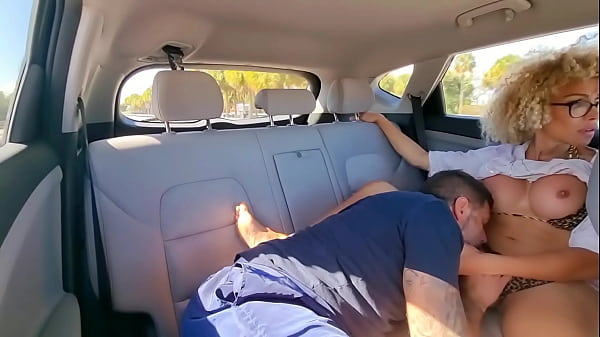 Danny Northwood Gives Cindy Too Much A Blowjob In The Back Of A Taxi In Miami. thumbnail