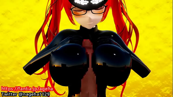 titjob cowgirl big_tits girl 3d hentai