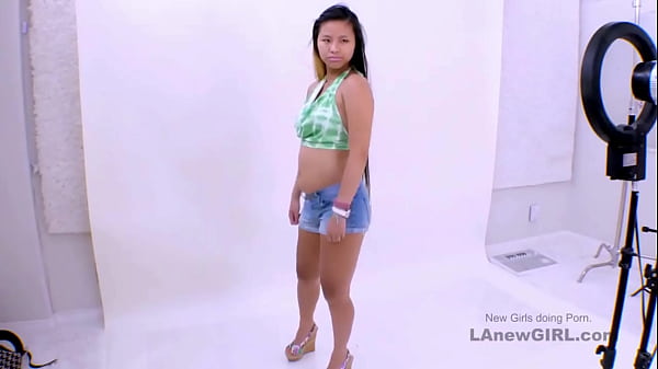 Graceful asian fashion model got seduced by the producer