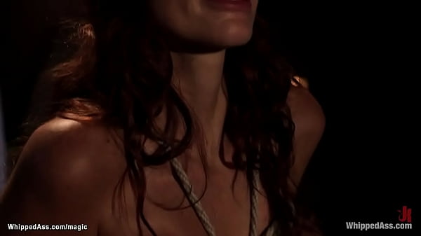 Blindfolded bound lesbian hard_whipped