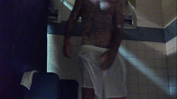 Play MP4 - Stroking this big tattd up White Dick in the shower