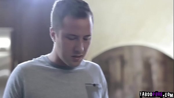 Babysitter teen got caught masturbating and gets her pussy shoved!