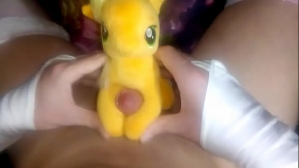 [EroNekoKun] - Story about my MLP_Plush Sexslave AppleJack: LearningHandjob