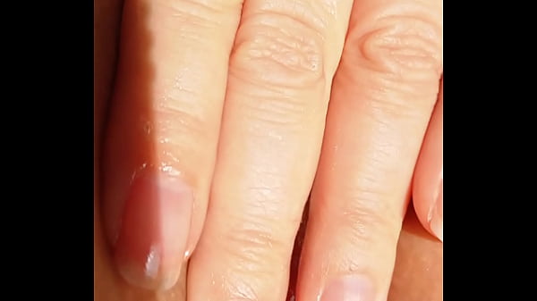 Pussy lip play and spread