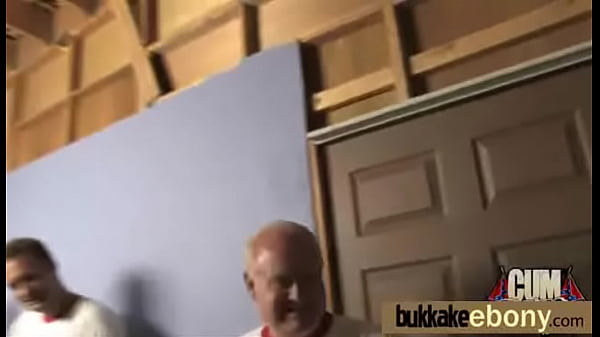 Ebony spring break group sex bukkake after party 17