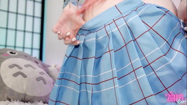 Play MP4 - Marin Kitagawa makes Gojo cum on her boobs