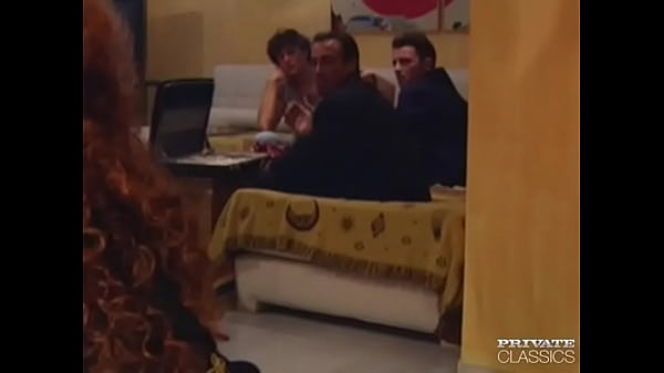 Kai nobel redhead on fire in a gangbang with double pussy