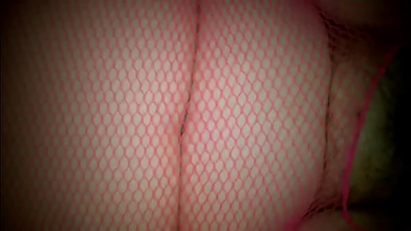 Nonton Bbw Pink Fishnets Creampie thumbnail