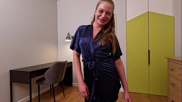 Play MP4 - POV&colon; BF Releases Stress Right In Hot Blondies Mouth