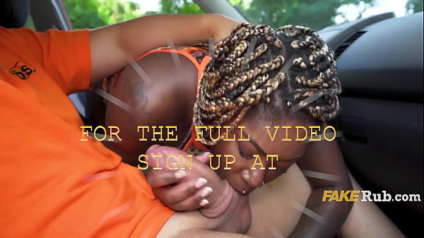 Driving instructor fucks his busty ebony student 