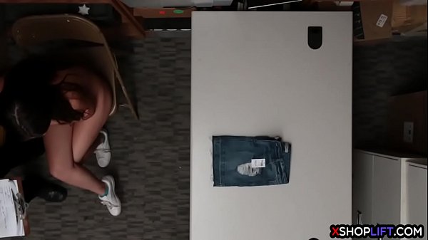 Tight teen caught stealing by security_and fucks_him