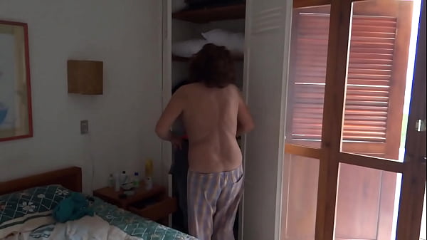 Nonton Of Excitement On The Beach And I Take My Stepson To Masturbate, Big Cumshot On My Hairy Pussy thumbnail