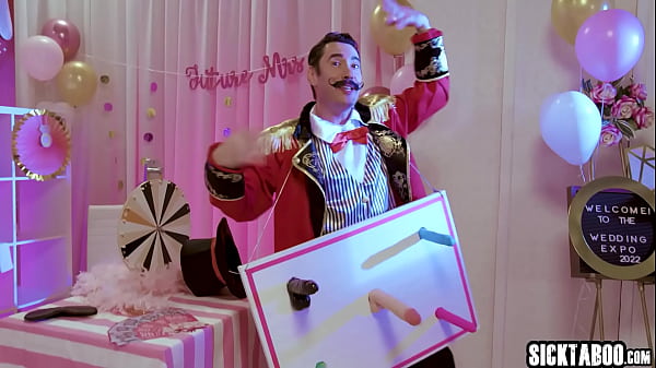 Play MP4 - Kinky game became a perfect threesome sex after hot teen April Olsen sucked big cock and busty MILF Lauren Phillips licked ass