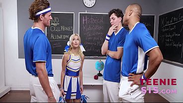 Big guys fuck a tiny girl interracial size gap