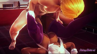 My Hero Academia Hentai - Usagiyama Cunnilingus Fucked thumbnail