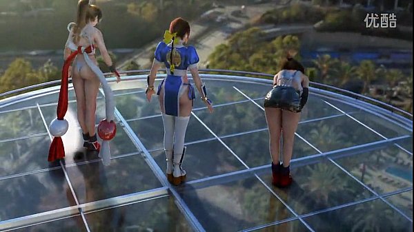 Play MP4 - Animation hot dance不知火舞、蒂法和霞的跳舞