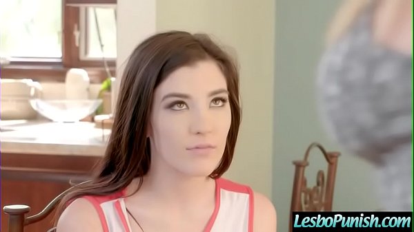 Lovely lesbo girls sandy fantasy & jenna reid play with sex toys in punish act scene mov 30