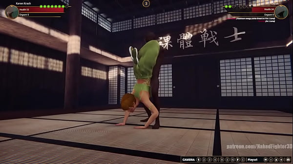 Karen vs derek nf3d mixed kinky combat femdom 