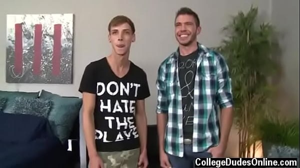 Naked Guys Once These 2 Are All Heated Up, Jordan And Sam Lube Up And thumbnail