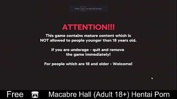 Macabre Hall (free game itchio) Survival, Horror 
