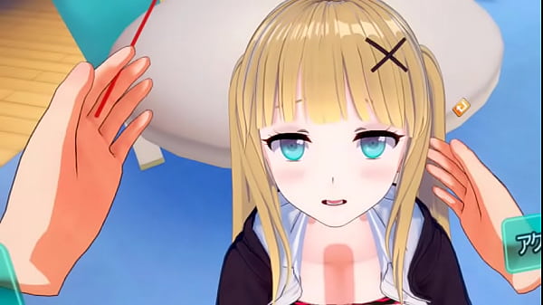 Play MP4 - 【エロゲーコイカツ！VRバージョン】 可愛い優しい系金髪爆乳ギャルJKエレノア&lpar;オリキャラ&rpar;がおっぱい揉みまくられる３DCGエロアニメ動画
