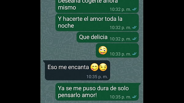 Play MP4 - Caliento a mi NOVIA por WhatsApp y me termina dando un par de Sentones