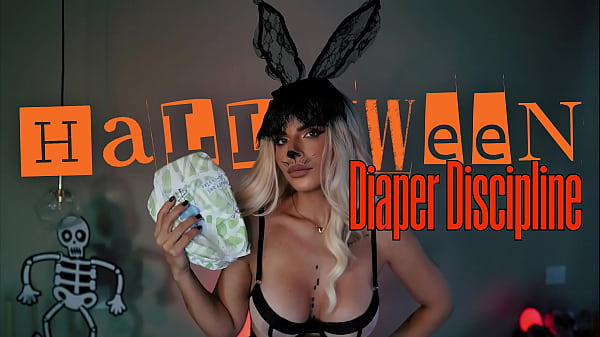 Halloween diaper discipline