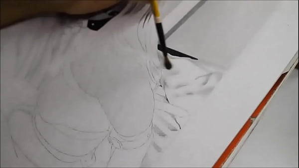 Nude Girl Drawing #1 Timelapse - Miguel_Aguilar Reyna
