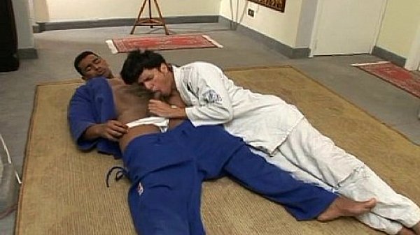 Beefy Karate Instructor Fucks His Hot Student 