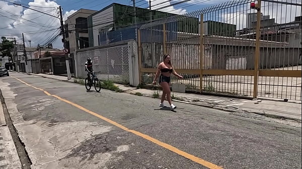 Encontrei uma loira gostosa na rua levei pro meu AP e fodi gostoso com buceta e cuzao apertado 