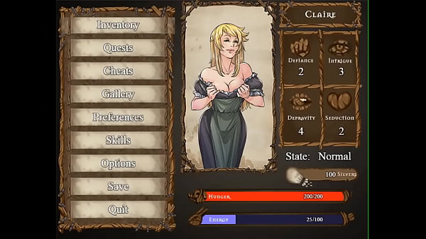 A Claire Plays Claires Quest: A Porn Game Lets Play. Claire Learns Stinky Coochies Secret, And Gets Oh No!!! thumbnail