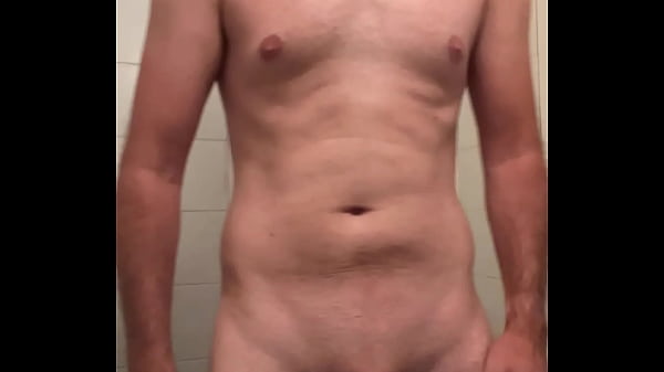 Solo male in the bathroom