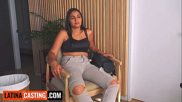Play MP4 - Busty Latina Model Riding Big Dick POV Cowgirl At Lingerie Casting