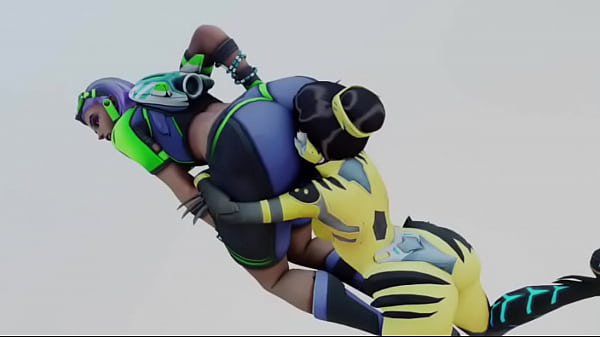 Nonton Overwatch Lesbian Ass Lick D.va X Sombra thumbnail