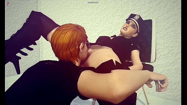 Nonton Lesbian Cops Have Licky Licky Time thumbnail