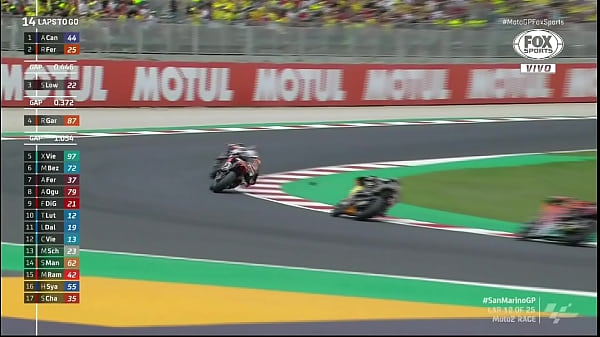 MOTOGP Mundial de Motovelocidade MOTO 2 Race Corrida GP de_San Marino e Riviera di_Rimini 19 09 2021