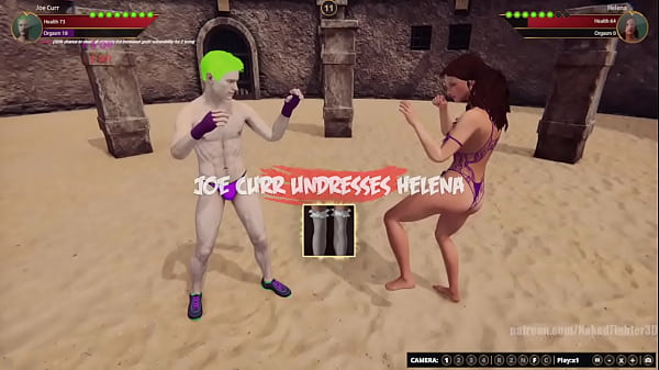 Joe vs helena nf3d mixed combat kinky battle