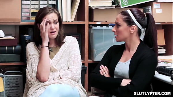 Kimmy Kim caught by the officer stealing some merchandise 