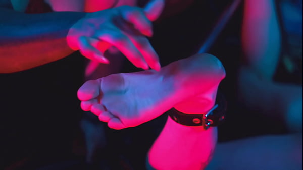 Bound foot to tickle