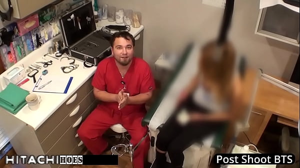 Pothead gets mandatory hitachi orgasms from doctor tampa maria santos