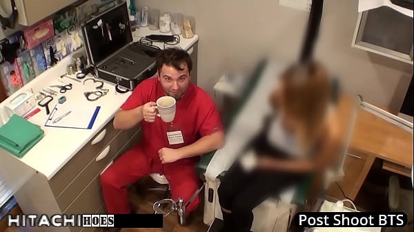 Pothead gets mandatory hitachi orgasms from doctor tampa maria santos 