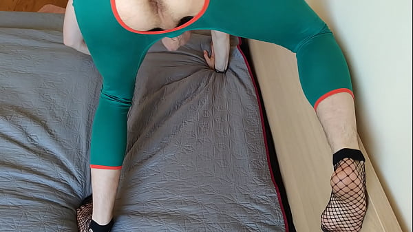 Play MP4 - Open ass pants - self cum on face