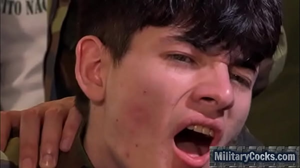 Drill Sargent fucks teen hardcore 