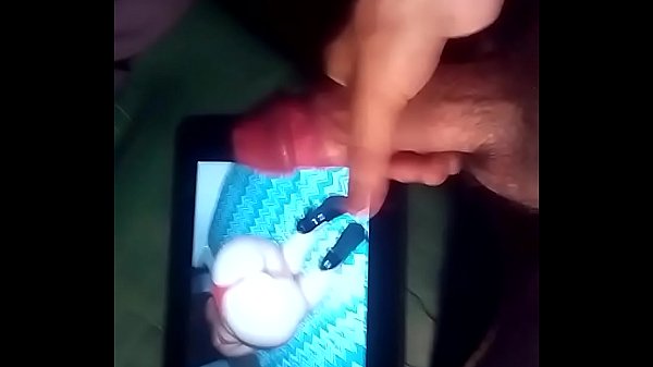 My Hot Cum on her_Big Sexy Curvy Round Juicy_Mexican Butt