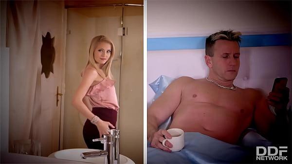 Epic morning glory footjob 